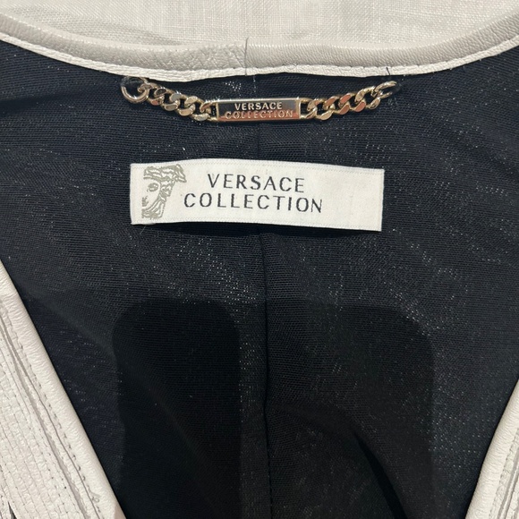 Versace leather jacket - Picture 3 of 6